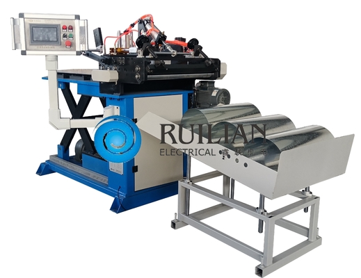 دایره داکت 100 میلی متر دستگاه نورد داکت هوا دستگاه گرد اتوماتیک 2KVA