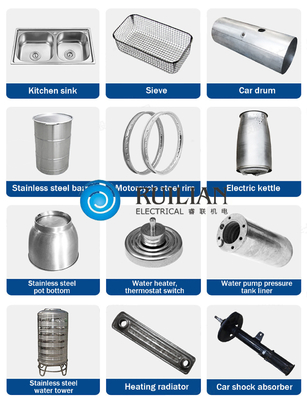 دستگاه جوش OD 300mm Seam Welding Equipment دستگاه جوش درز کانال هوا 30KVA