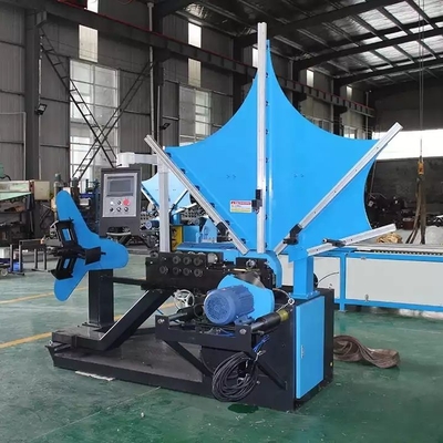 دستگاه مجرای هوا مارپیچ فولادی 5KVA کم کربن ورق فولادی 650 RPM/Min